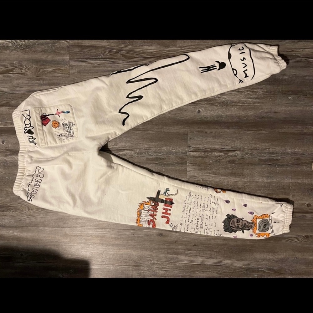 Christian Sex Club Joggers- White- Small